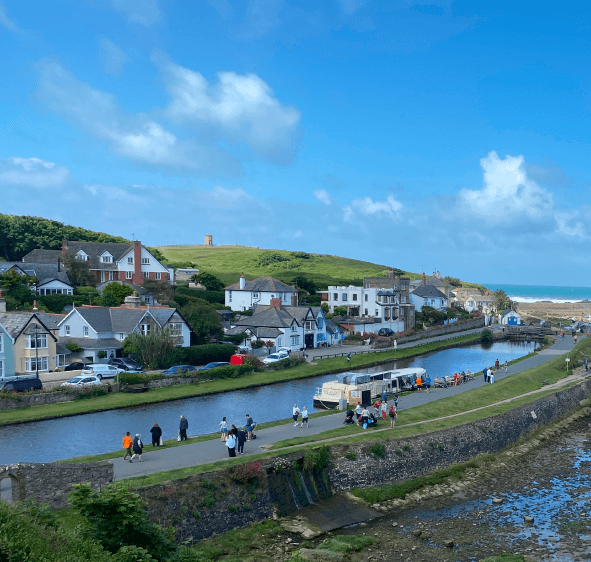 image of bude high street